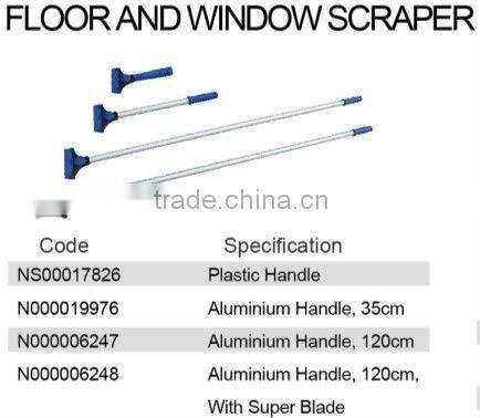 Floor scraper, window scraper