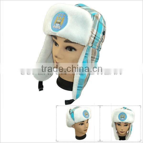 2013 latest custom design camouflage artificial winter caps and lei feng caps
