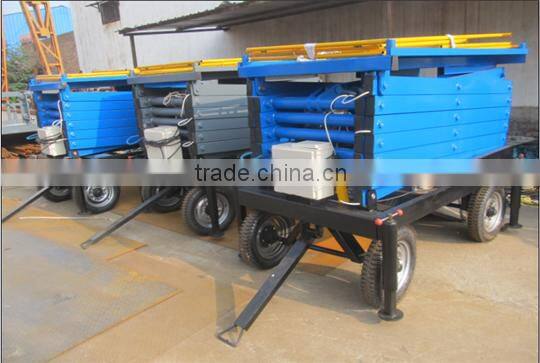 High Quality Order Quickly Movable 5 ton Hydraulic Scissor Lift