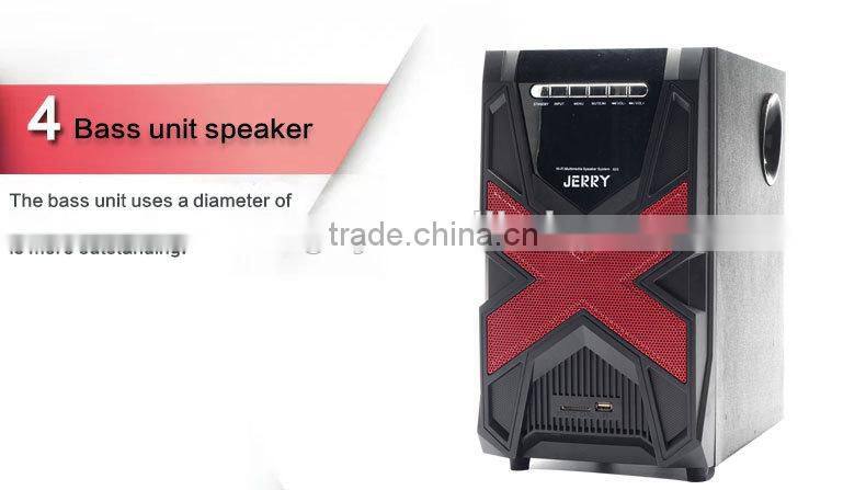 Home theater music system 3.1 multimedia speaker system