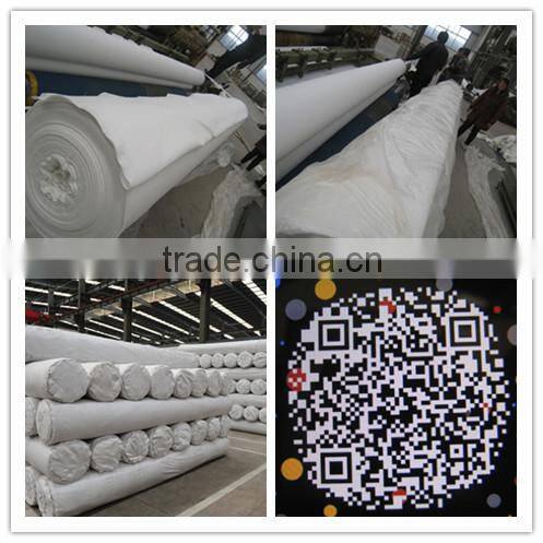 Polyester staple fibre thermally bonded non woven geotextile
