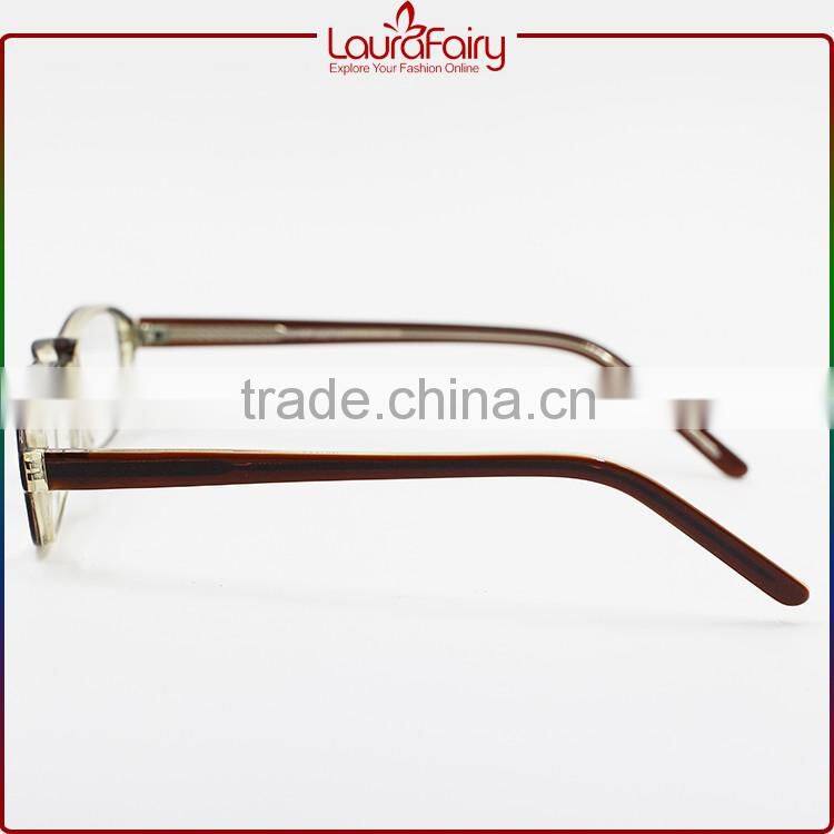 Laura Fairy German CE Fashion White Glass Lens Vision Correction Reading Glasses