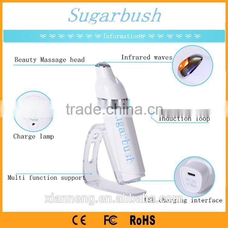 Trending hot products handheld Fashionable Home use remove dark circles and ionic eye massager