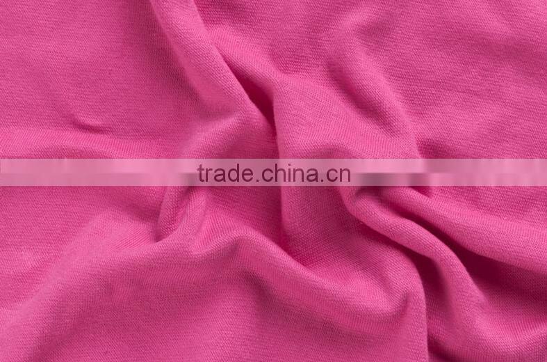 2016 Special Supply 100% Cotton Slub Knitted Hosiery Fabric 2*2 rib