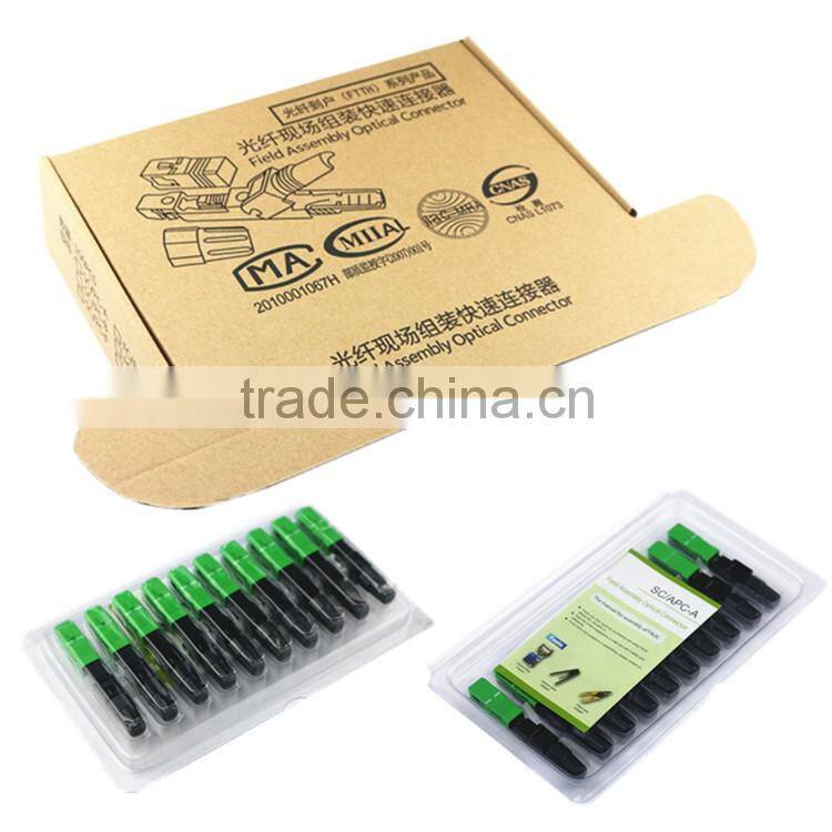 e2000 Splice SM Simplex Embeded Fiber Optic SC/PC Fast Connector