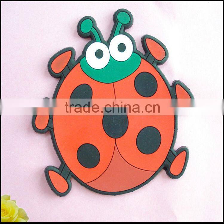 2016 popular high quality rubber 3d coaster wholesale