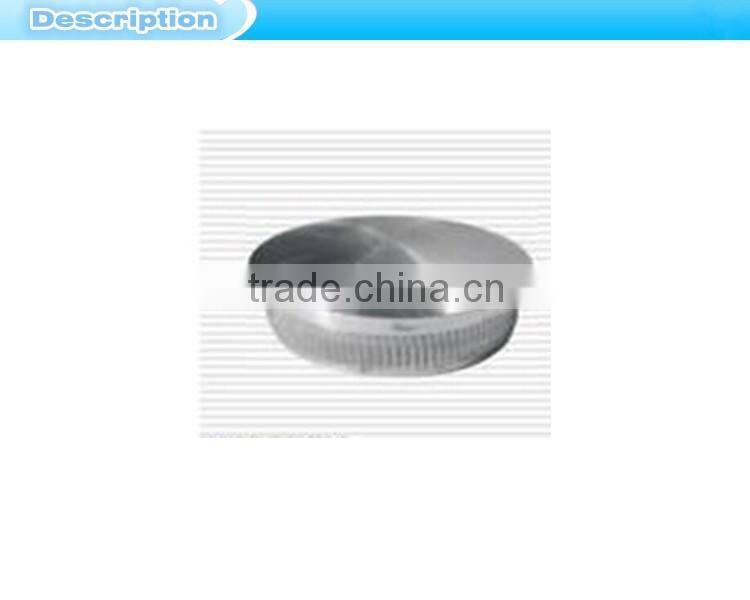 stainless steel handrail end caps/stair pipe handrail end caps EC-34