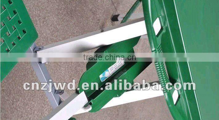Green Plastic Camping/Picnic ABS/PP linked Table&chairs