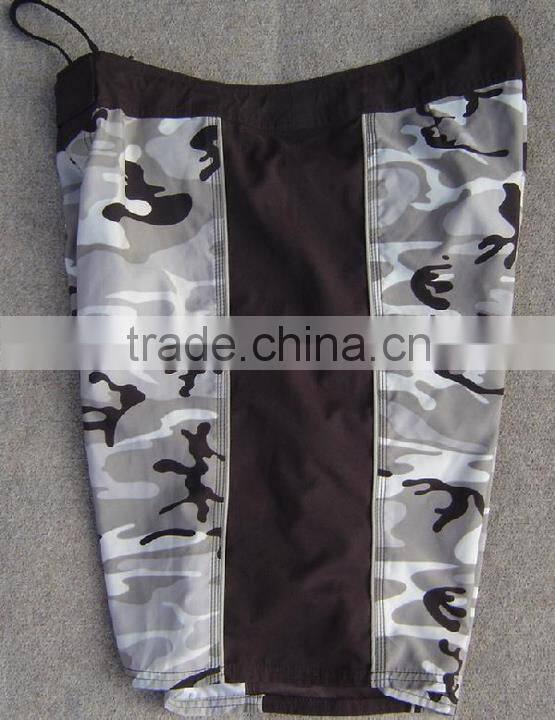 100% polyester sublimation camo mma, fight shorts