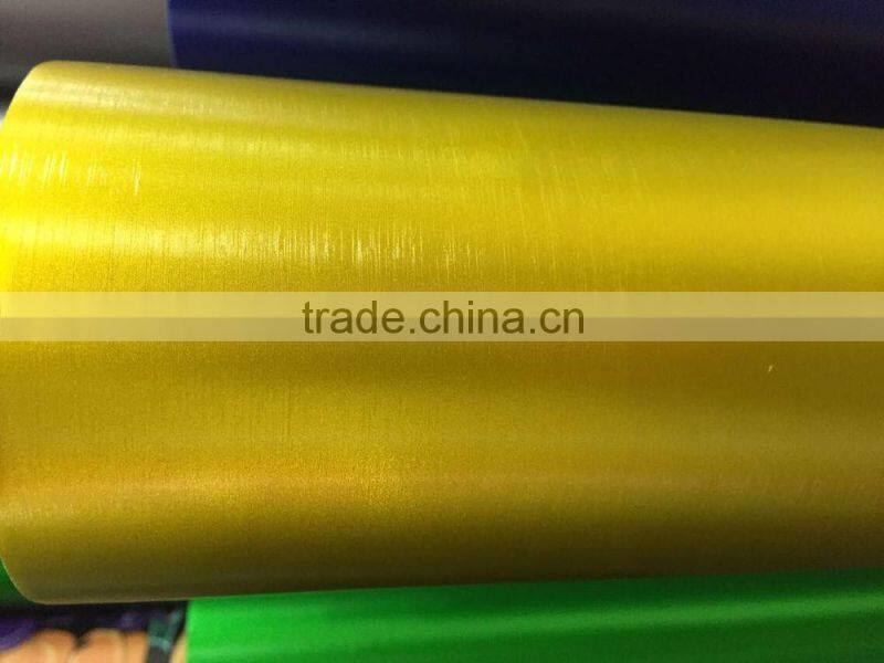 Best selling chrome brushed 1.52*20m with air bubble free