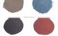 plated iridium corundum brown fused alumina