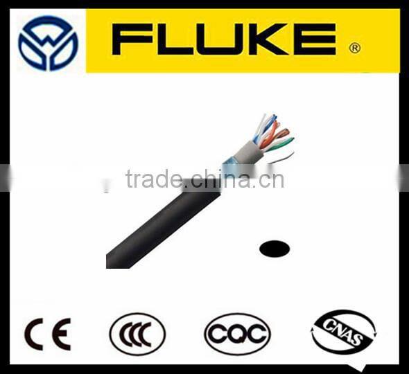 Underground Outdoor Waterproof CAT5e Cat6 UTP LAN Cable Vertical Cable Go Green CCA CCS PE PVC Jackets