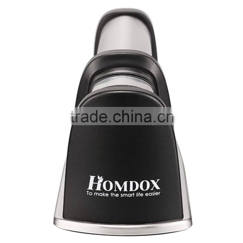 Homdox Stainless Steel Kitchen Home 2 Steps Handheld Cutting Sharpener AM003885