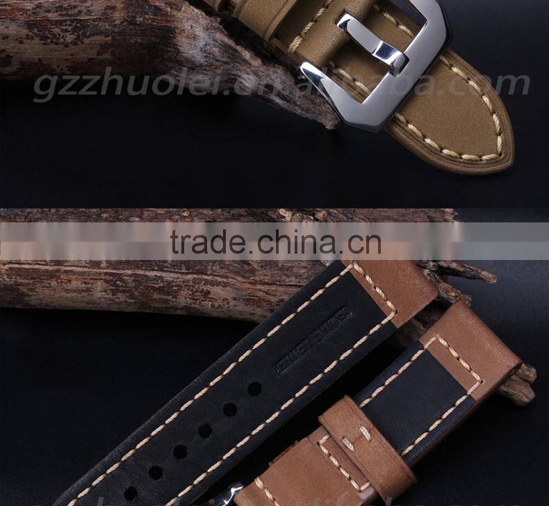 newest bracelet cool handmade leather watch band fashion belt 20|22|24|26mm Wholesale 3PCS