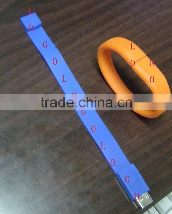 LED USB Silicon watch 2gb to 8gb printed LOGO