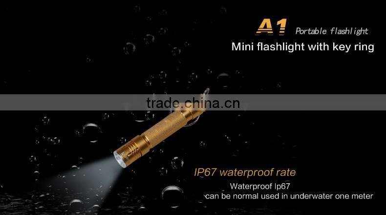 Supfire 20g gift mini keyring led flashlight