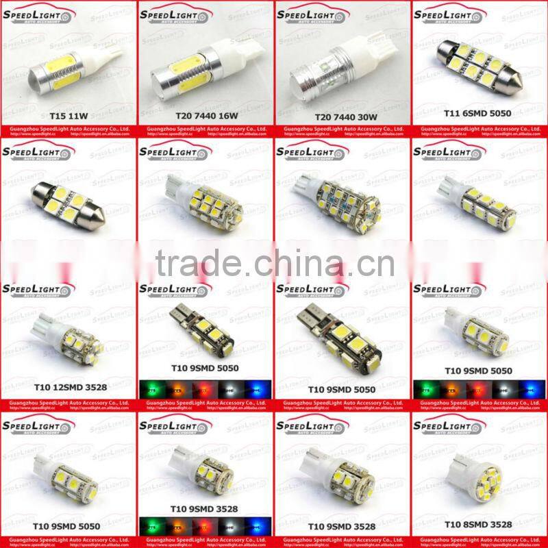 Factory Supply Super Brightness 24SMD 5050 With 3 Socket Interior LED Light for Car