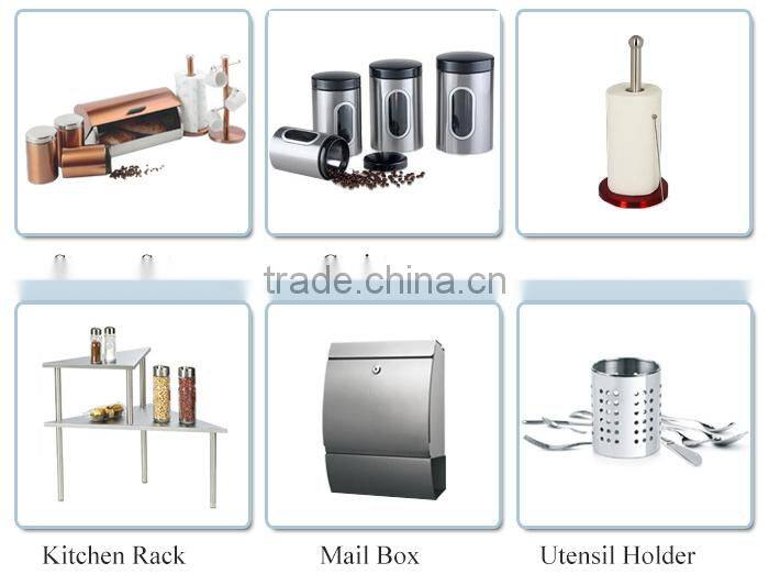 new style low cost durable high quality french stainless steel bread box