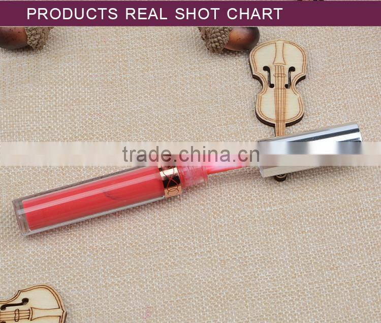 Waterproof matte korean new style branded makeup promotional lip gloss