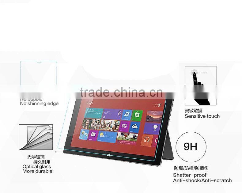 High quality Screen Protector,tempered glass screen protector for Surface Pro3 2