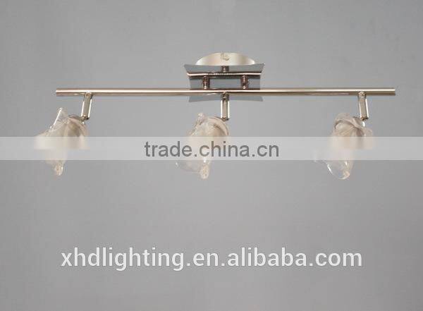 Zhongshan XHD 3 heads European iron ceiling lamp modern Ceiling lamp with light source