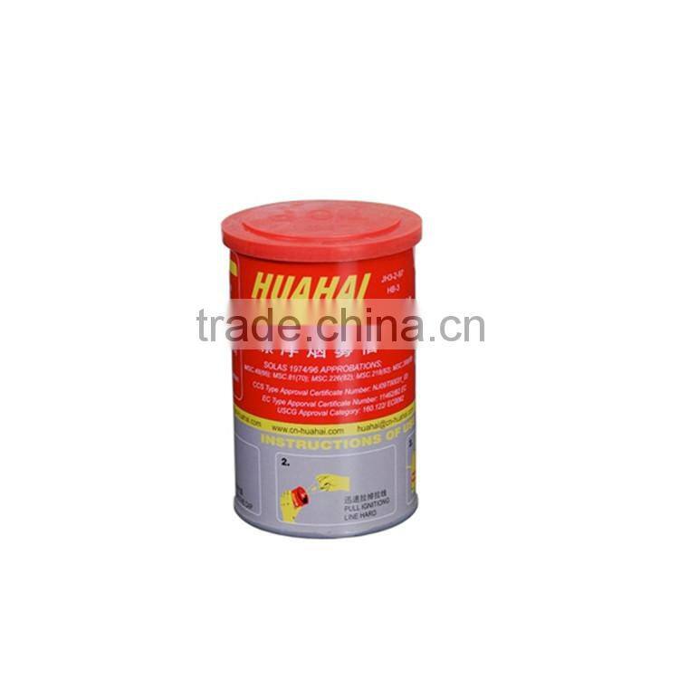 Red Hand flares signal