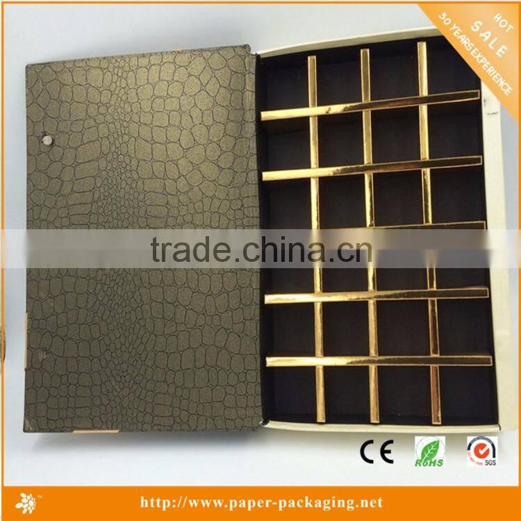 DW-G118 exquiste book shaped chocolate box and candy box