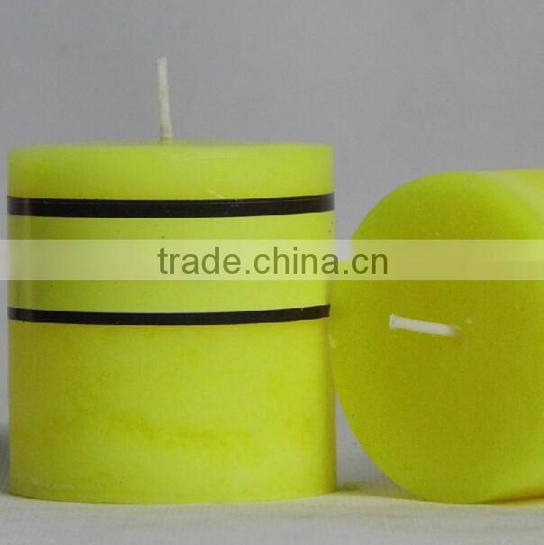 high quality pillar candles scented wholesale in multi colors