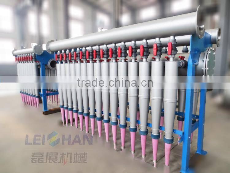 Paper stock preparation pulp sand removal machine