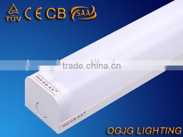 Single led strip bar light fixture t5 tube batten lighting