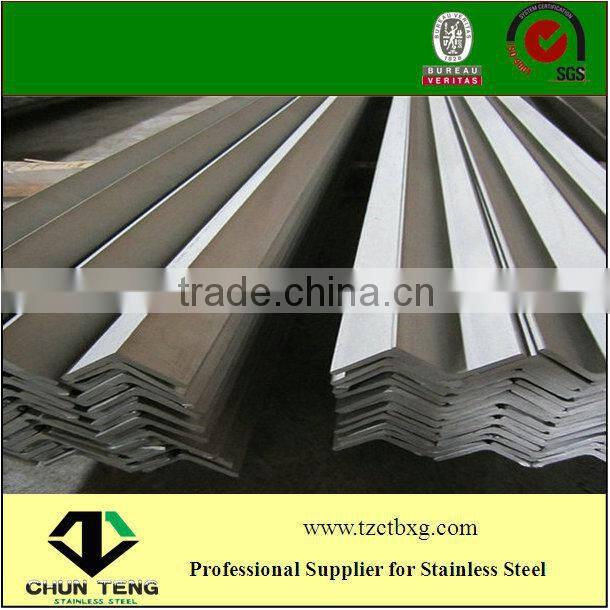 ASTM A276 AISI 304 Stainless Steel Angle Bar