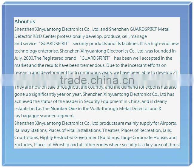 Hot selling Metal Detector gate Guardspirit XYT2101-II