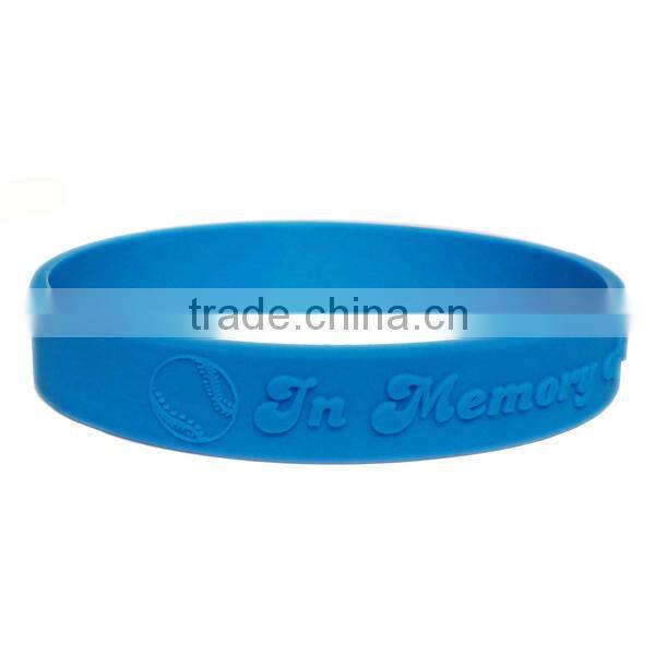 Personalized printed silicone bracelet for promotional gift