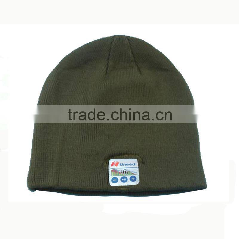 Patent item bluetooth hat that makes you warm in winter small moq
