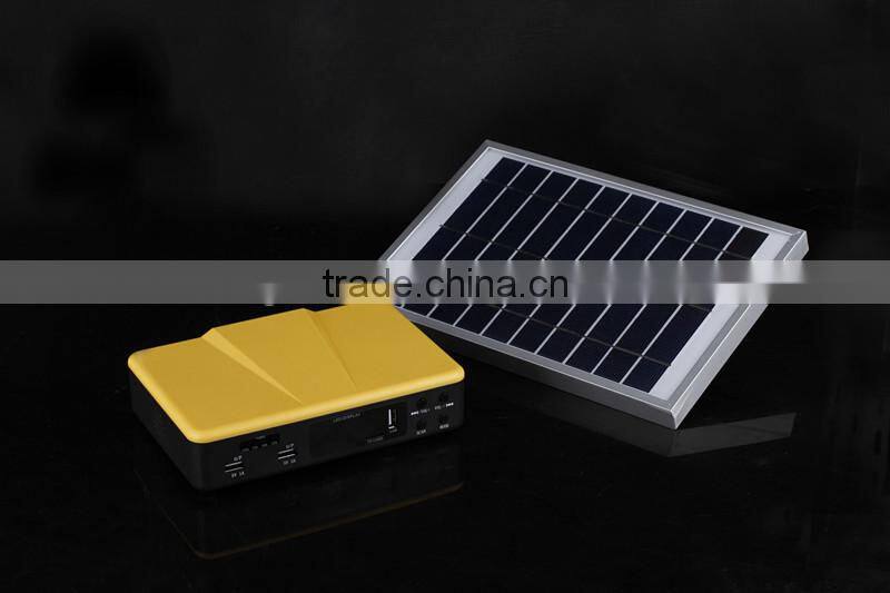 new products battery 8000mah waterproof solar portable power bank