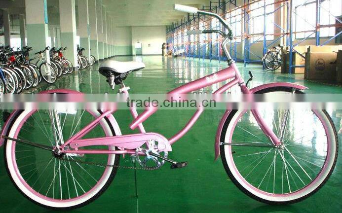 26" women beach cruiser bike