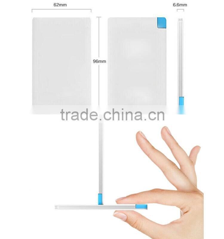 GLEESE Power Bank Card Gift Customized Designs Ultra Slim Power Bank