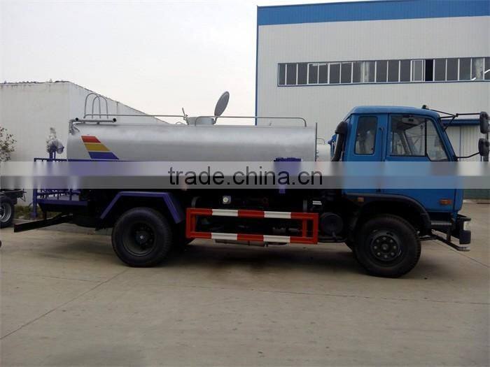 New Dongfeng 10 CBM Stainless Steel Water Bowser Truck