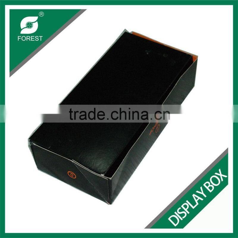FOOD INDUSTRY PE COATED FOOD DISPLAY BOX BLACK PVC WINDOW FOOD CONTAINERS WHOLESALE