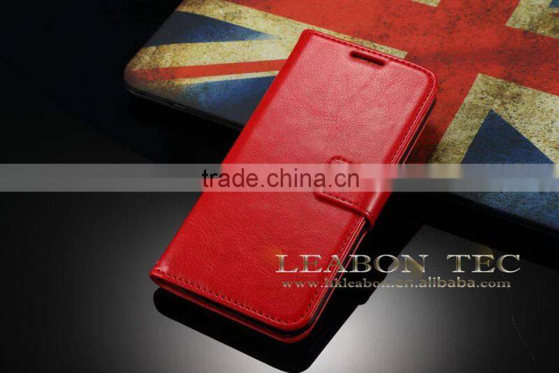 2015 Hot Selling Item Coach Wallet and Phone Case New Galaxy S6 Luxury Leather Casefor Galaxy S6 Case
