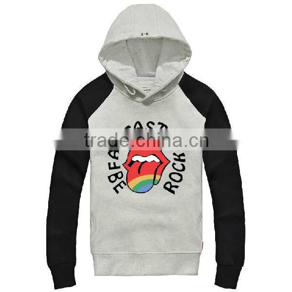 plain warm girls winter hoodies OEM(YCH-B0151)