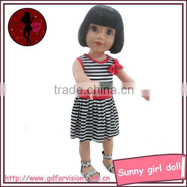 2014 HOT OEM vinyl dolls, SUPPORT 18 inch OEM vinyl dolls