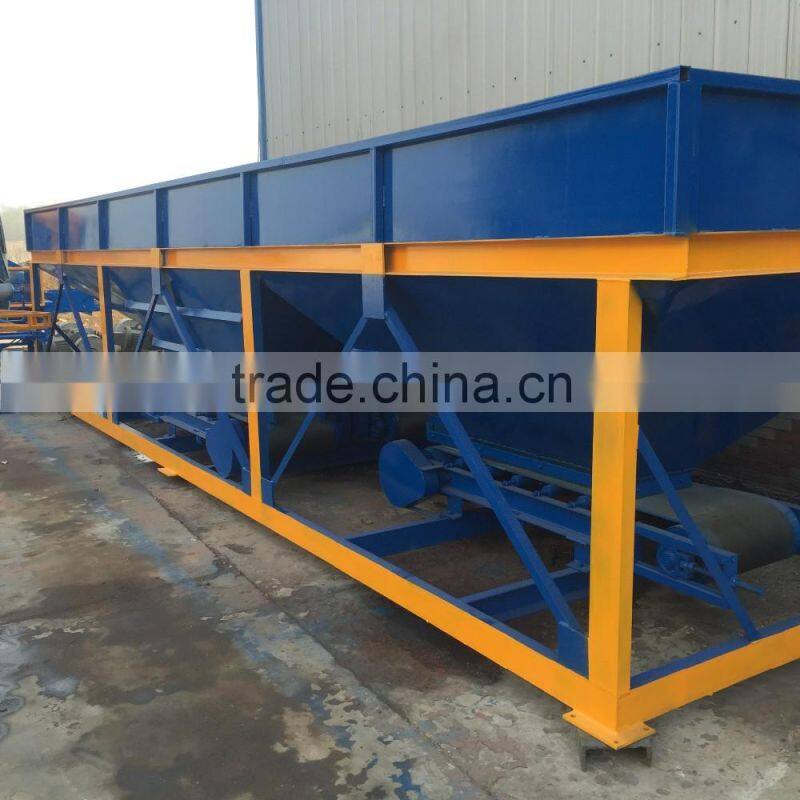 PLD raw material batching plant for full auto block making machine