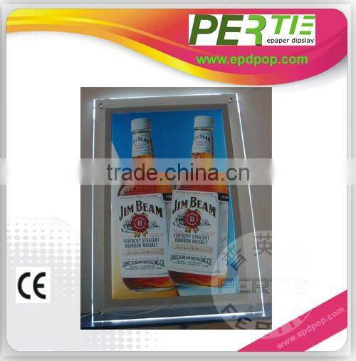 unipole billboard advertising player advertising display stand -pop standee or billboard aluminum poster frame