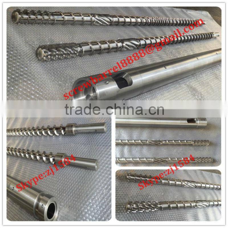 barrel with barrier screw/ screw & barrel for plastic machinery parts
