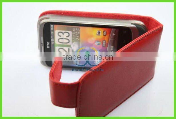 new style phone wallet leather covers with card holder for htc