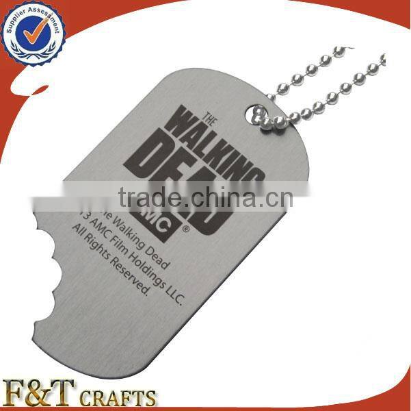 graduation souvenir gift custom logo sublimation dog tag identification