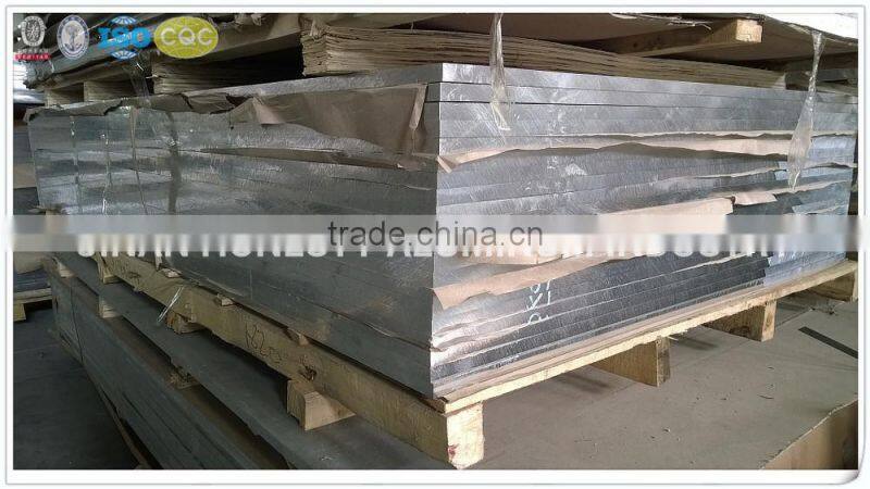 High quality 10mm 20mm thickness 2024 6061 7075 T4 aluminum plate