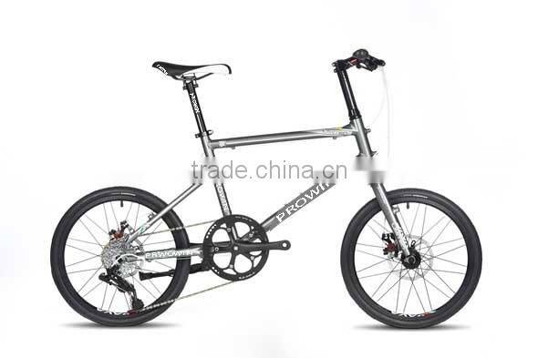 2016 8 Speeds Aluminum Alloy folding bike/ 20 inch excellent folding bike/Folding outdoor bicycle Light weight(PW-FD20504)