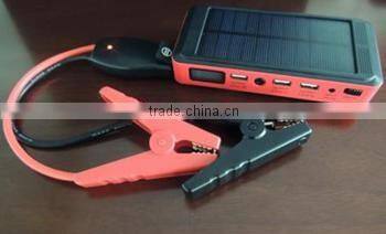 2016 solar car power accessories battery charger jump starter